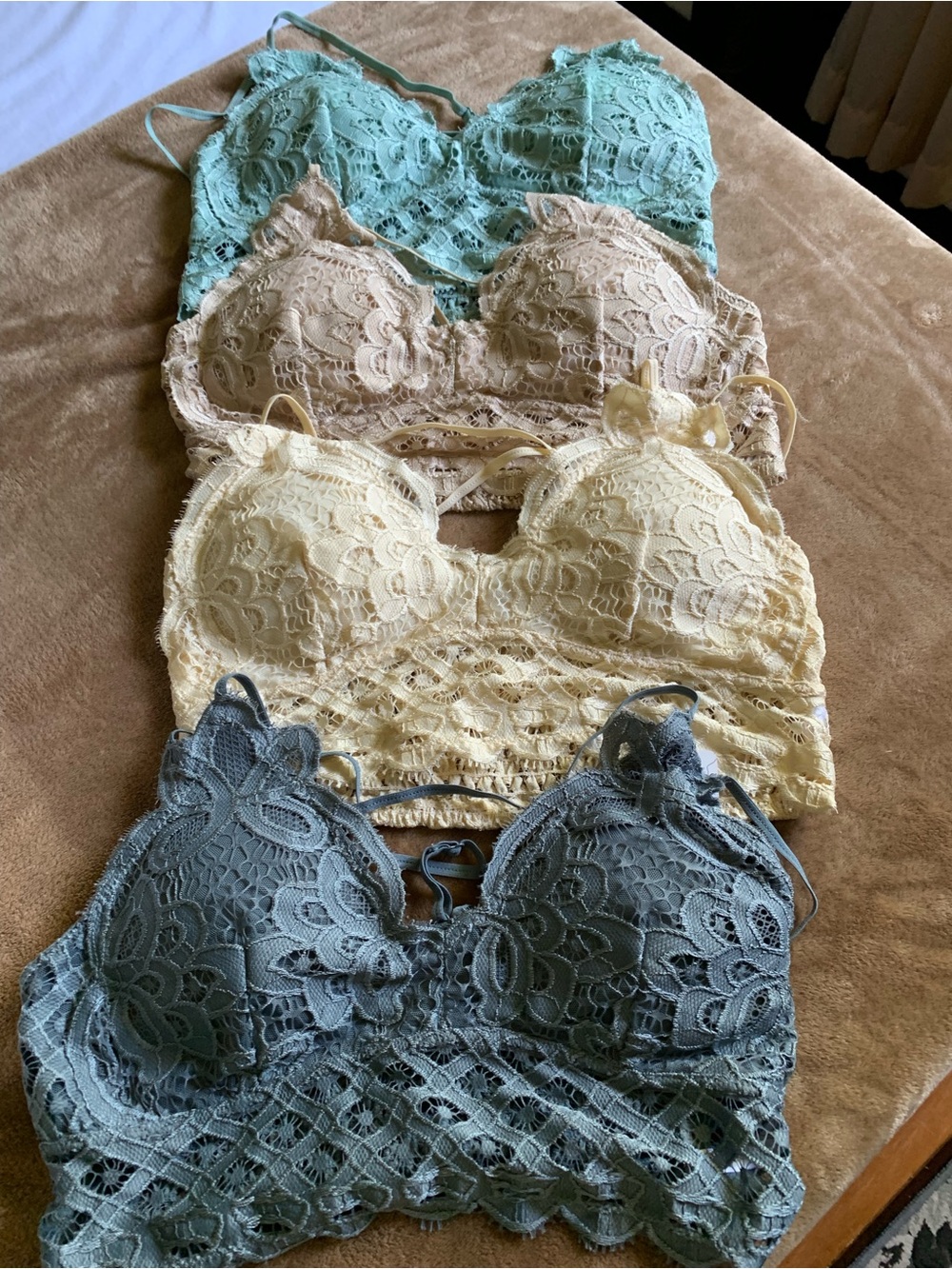 Lace Bralette in Pastel Colors
Sell for 15.00 Each